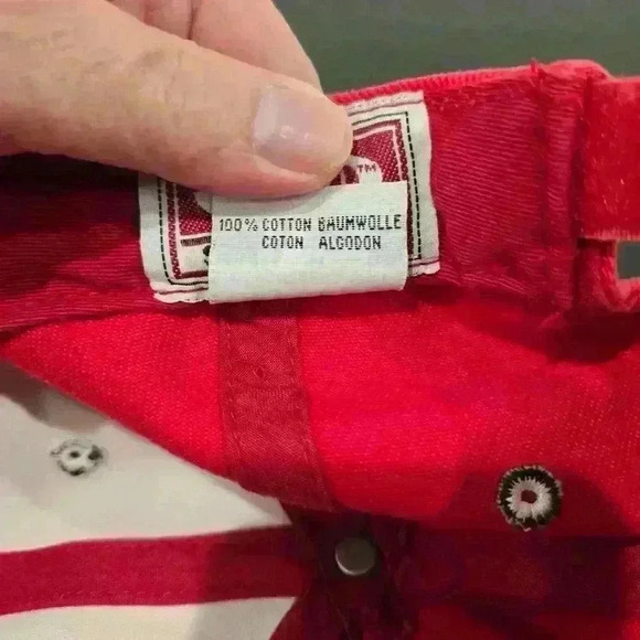 Detroit Red Wings Annco Red NHL Adjustable Baseball Cap Youth Size - Picture 10 of 10